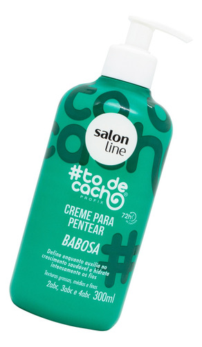 Salon Line To De Cacho Crema De Peinar Babosa Pelo X 300ml