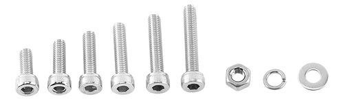 Parafusos Sextavados De Aço Inoxidável M3 304 Com Porcas