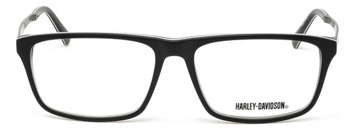 Lentes De Vista Transparente Harley Davidson Hd0994005 Color Negro Talla M