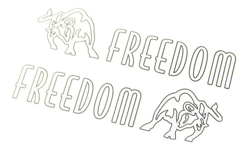 Kit Adesivo Emblema Porta Fiat Toro Freedom Prata Toro18 Fgc