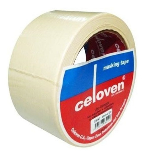 Tirro De Papel Celoven 1250 1/2   12 Mm X 30 Mts Packs X 4