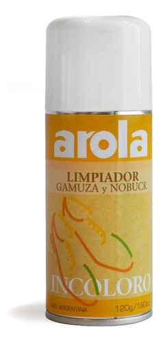 Limpiador Arola Incoloro para Gamuza y Nobuck es ideal para mantener tus prendas de cuero suaves y limpias, protegiéndolas del desgaste y la suciedad.