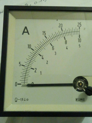 Amperímetro Analógico ( 3 Escala)