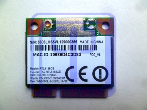 0559 Placa Wifi Exo Smart R2-e3145 - R2-cn43vx - C14cr01