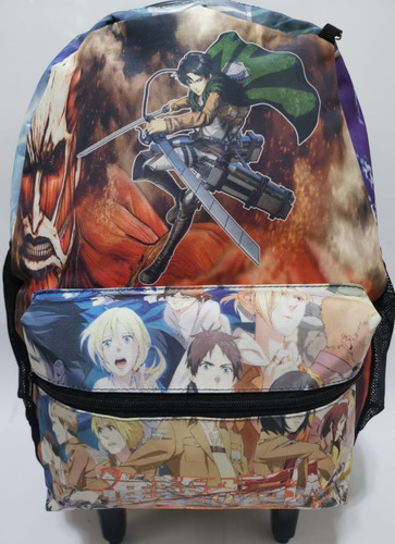 Mochila De Rodinhas Attack On Titan Shingeki No Kyojin