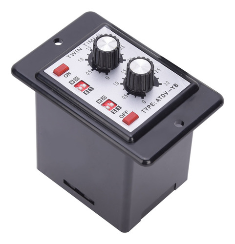 Knob Control Time Relay On Off Twin Timer Atdv Yb Ac110v