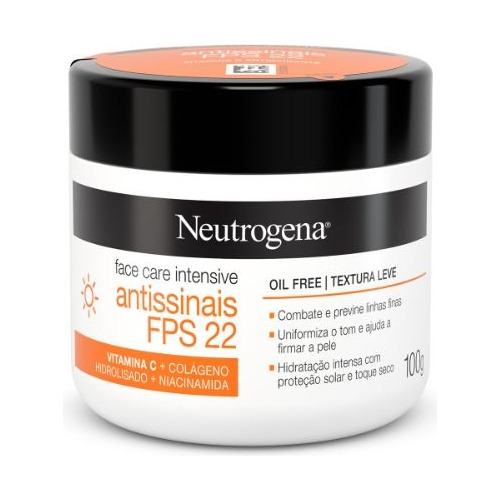 Crema Facial Antiedad Neutrogena Fps22 100gr