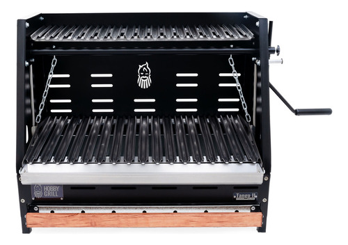 Hobby Grill Asador De Carbón Tango Ii Elite Empotrable Color Negro