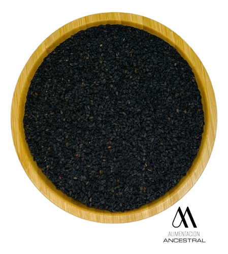 Semillas De Sésamo Negro 1 Kg. Alimentación Ancestral