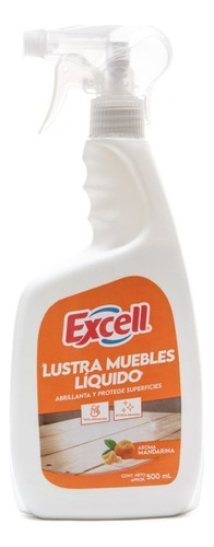 Lustra Muebles Liquido Con Gatillo Mandarina 500ml Excell