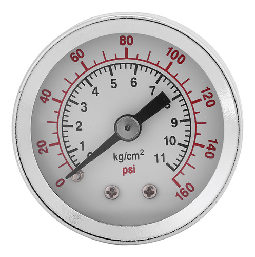 Manómetro Manómetro De 0160 Psi, 1/8npt, Agua, Aceite Y Aire