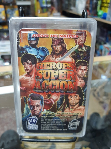 Juego De Naipes Héroes Super Acción