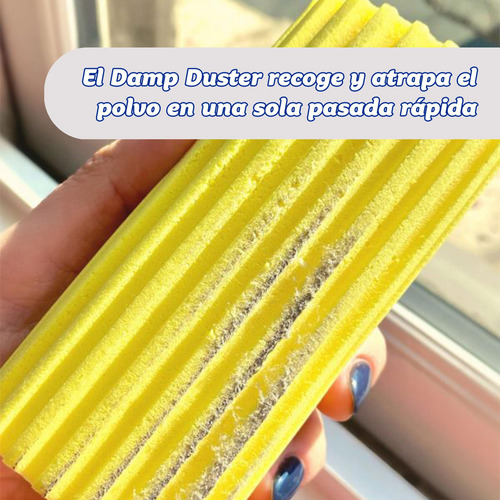 Esponja Limpiadora De Polvo Damp Duster Scrub Daddy Magical,