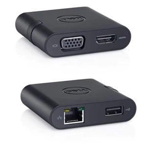 Imagen 5 de 10 de Dock Dell - Usb 3.0 A Hdmi/vga/ethernet/usb 2.0 Da100