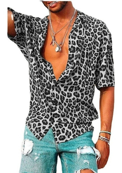 Camisa Leopardo Hombre | MercadoLibre ?