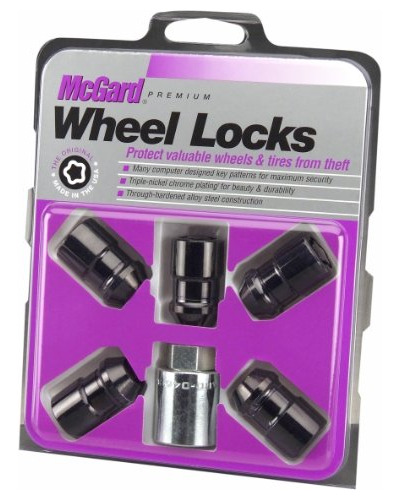 24548 Black Cone Seat Wheel Locks (tamaño De Rosca De ...