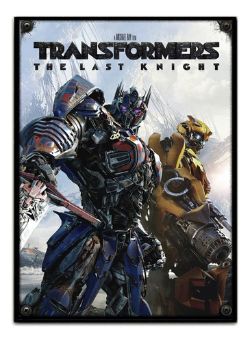 #720 - Cuadro Decorativo Vintage - Transformers Poster