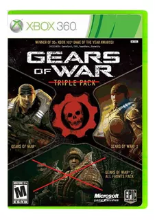 Gears Of War Doble Pack Xbox 360 Físico Idioma Español