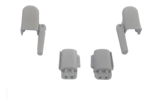 Piezas De Fácil Uso Para Dron, Mxldr-001, 1 Juego, Tren De A Color Gris