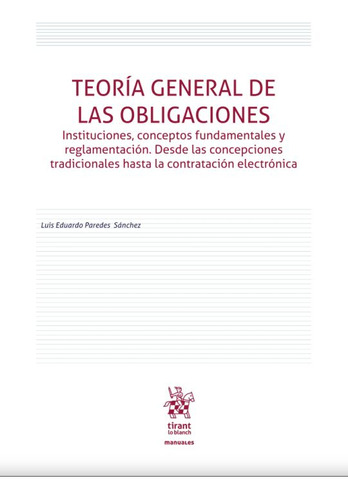 Libro: Teoría General De Las Obligaciones. Instituciones, Co