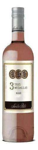 Vinho Chileno Santa Rita 3 Medallas Rosé 750ml
