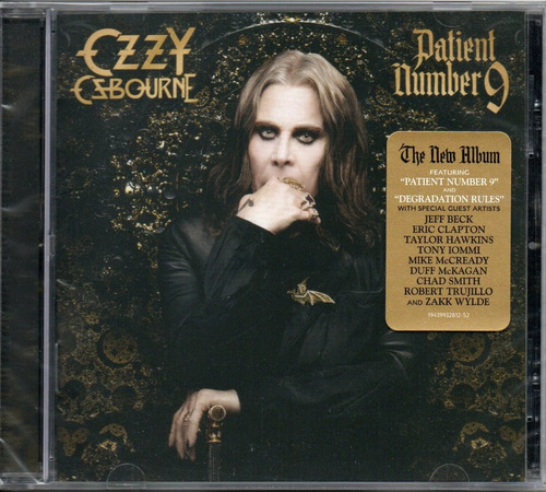 Ozzy Osbourne Patient Number 9 Nuevo Iron Maiden Dio Ciudad