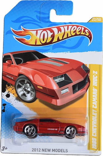 Hot Wheels Escala 1:64 #22 1985 Chevrolet Camaro Iroc-z