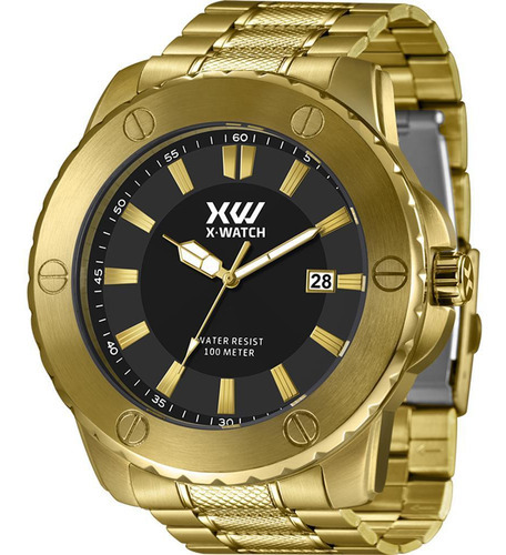 Relógio X-watch Masculino Xmgs1042 P1kx Oversized