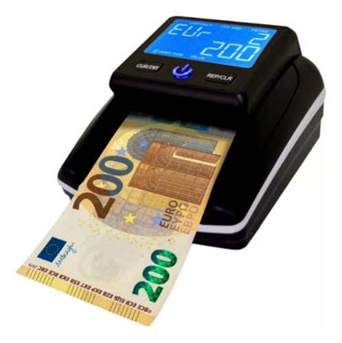 Probador Detector De Billetes Falso Dolares Y Euros Portatil