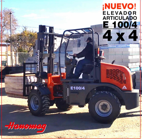 Imagen 4 de 16 de Elevador Hanomag E100/4 Todo Terreno 4x4, Usd Oficial, 2tn