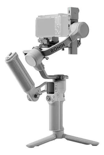 DF DIGITALFOTO Custodia Rigida Impermeabile Per DJI RS4 Mini – Grigia, Con Tracolla E Scomparti Per Accessori
