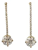 Comprar Aros Enjoyas Jewels Compromiso Plata Oro Cuarzo Blanco
