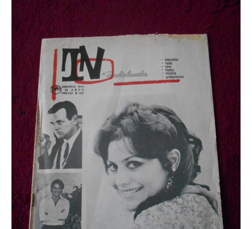 Revista Antigua Tv Radiolandia Imelda Miller 1970 Cine Tv