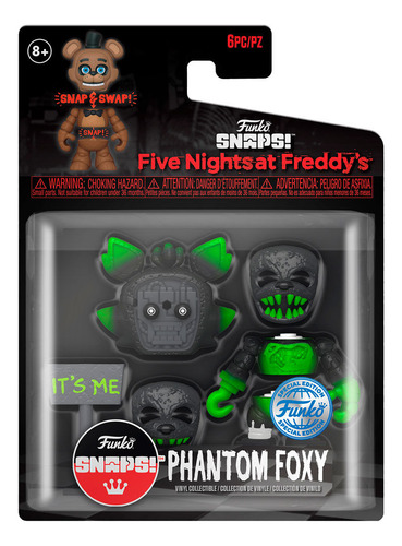 Figura Funko Snaps Phantom Foxy Five Nights At Freddys 6 Pza