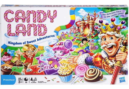 Tablero Hasbro Gaming Candy Land El Reino De Las Dulces Aven