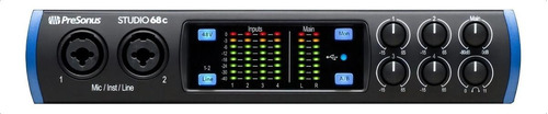 Interface de áudio PreSonus Studio 68c 100V/240V