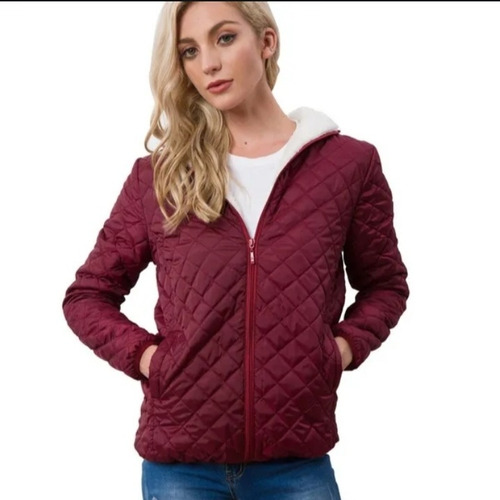 Campera Mujer Tela Matelaseada  