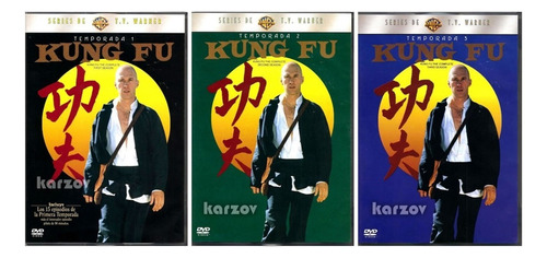 Kung Fu Serie Completa Temporadas 1 2 3 Dvd