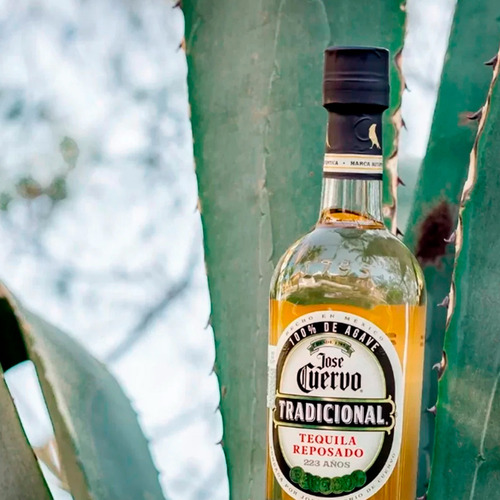 Caja De 12 Tequila José Cuervo Tradicional Reposado 695 Ml