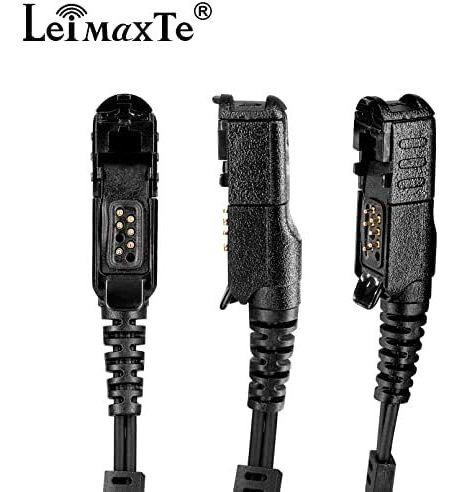 Leimaxte Xpr3300e Auricular Para Motorola Radio Xpr3500 Xpr3