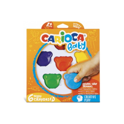 Carioca Baby Crayones X6  - Giro Didáctico