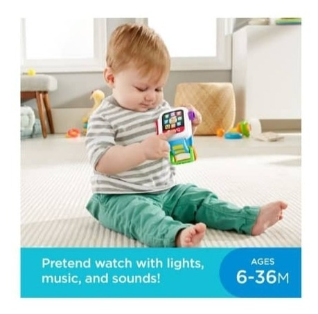 Imagen 3 de 3 de Teléfono Inteligente Para Bebe Fisher Price Inteligente