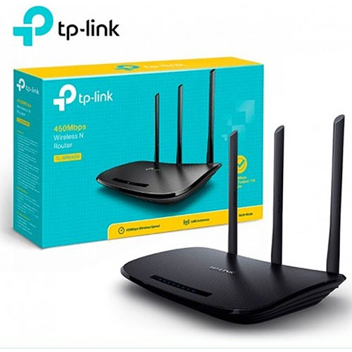 Router Tp-link Tl-wr940n Wireless 3 Antenas 450mbps Nuevos