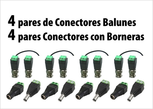 Kit Seguridad Dahua Full Hd Dvr 4 + 4 Camaras Infrarrojas Bullet Exterior O Domo Interior + Ip Celular Cctv P2p
