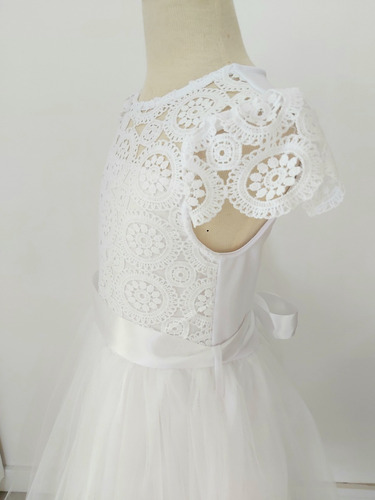Imagen 3 de 7 de Vestido De Niña Comunión Fiesta