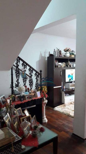 Imagem 3 de 13 de Sobrado De 250 M² Com 03 Quartos (sendo 01 Suíte Com Hidromassagem) À Venda, Por R$ 750.000 - Santa Teresinha - Santo André/sp - So0401