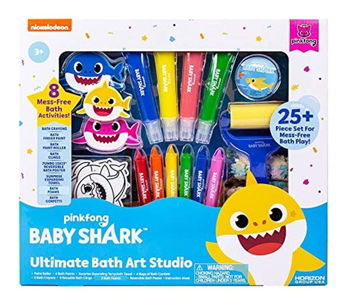 Baby Shark Ultimate Bath Art Studio De Horizon Group Usa