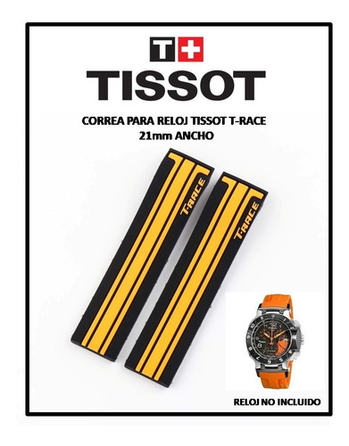 Correa Tissot T-race Original Y Nueva 21mm Moto Gp