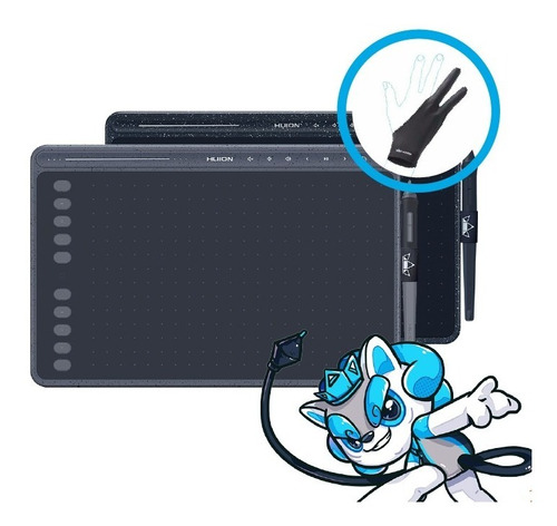 Tableta Gráfica Huion Hs611 2021 No Incluye Guante / Wacom 