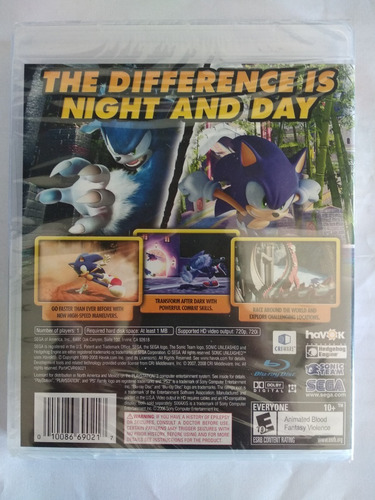 Sonic: Unleashed Ps3 Juego Fisico Sellado Sevengamer